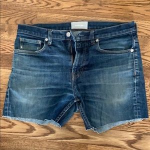 Everlane denim shorts